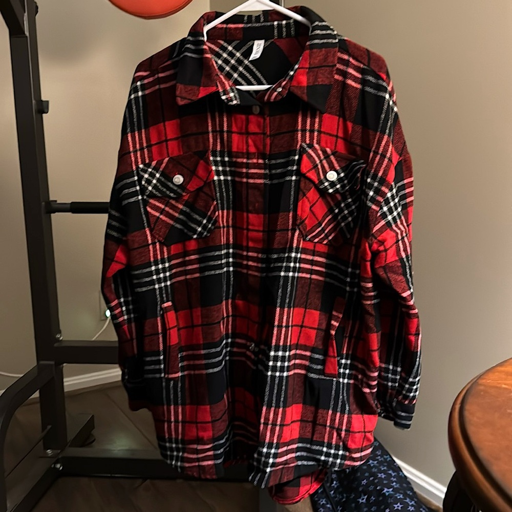 Zenana Women’s XL Shacket